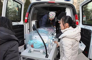 泾源县妇婴监护型护送